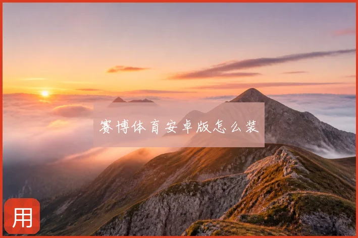 赛博体育安卓版怎么装